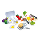 Elementos básicos para cocinar y verduras, juego XL | BELEDUC | B24237 | Identidad y Autonom
