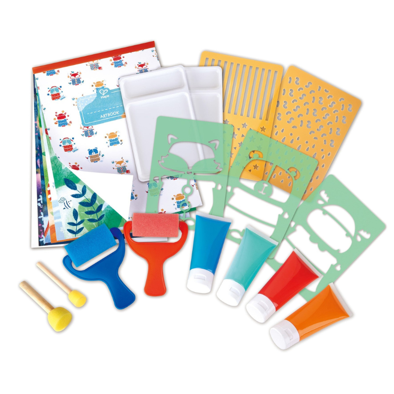 Set de arte con esponja | HAPE | E1067
