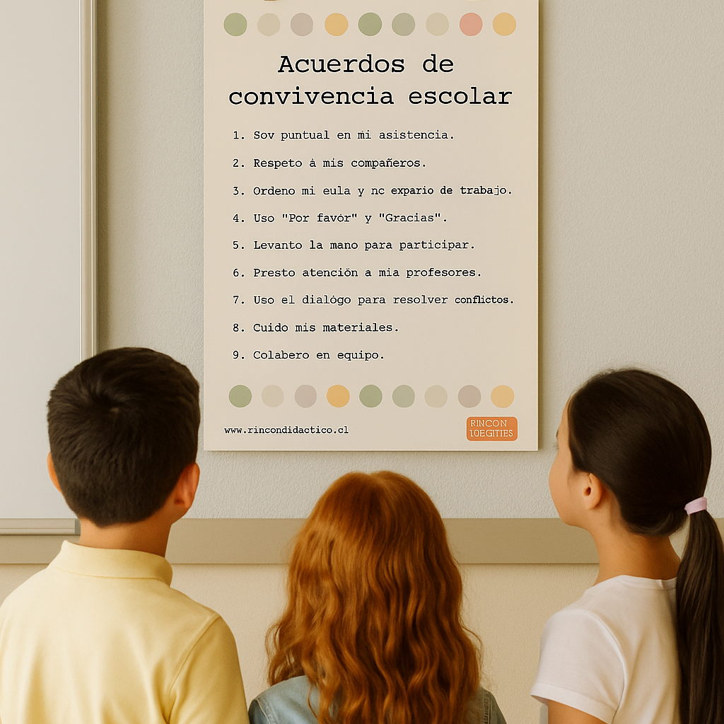 Acuerdos de convivencia escolar