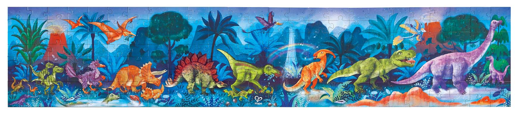 Puzzle dinosaurios | HAPE | E1632 | Corporalidad y Movimiento
