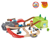 Juego de bloques ferrocarril | HAPE | E3764 | Lenguaje Verbal