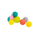 Set de pelotas sensoriales texturadas