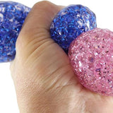 Pelota sensorial con glitter