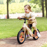 Bicicleta de equilibrio para principiantes, beige