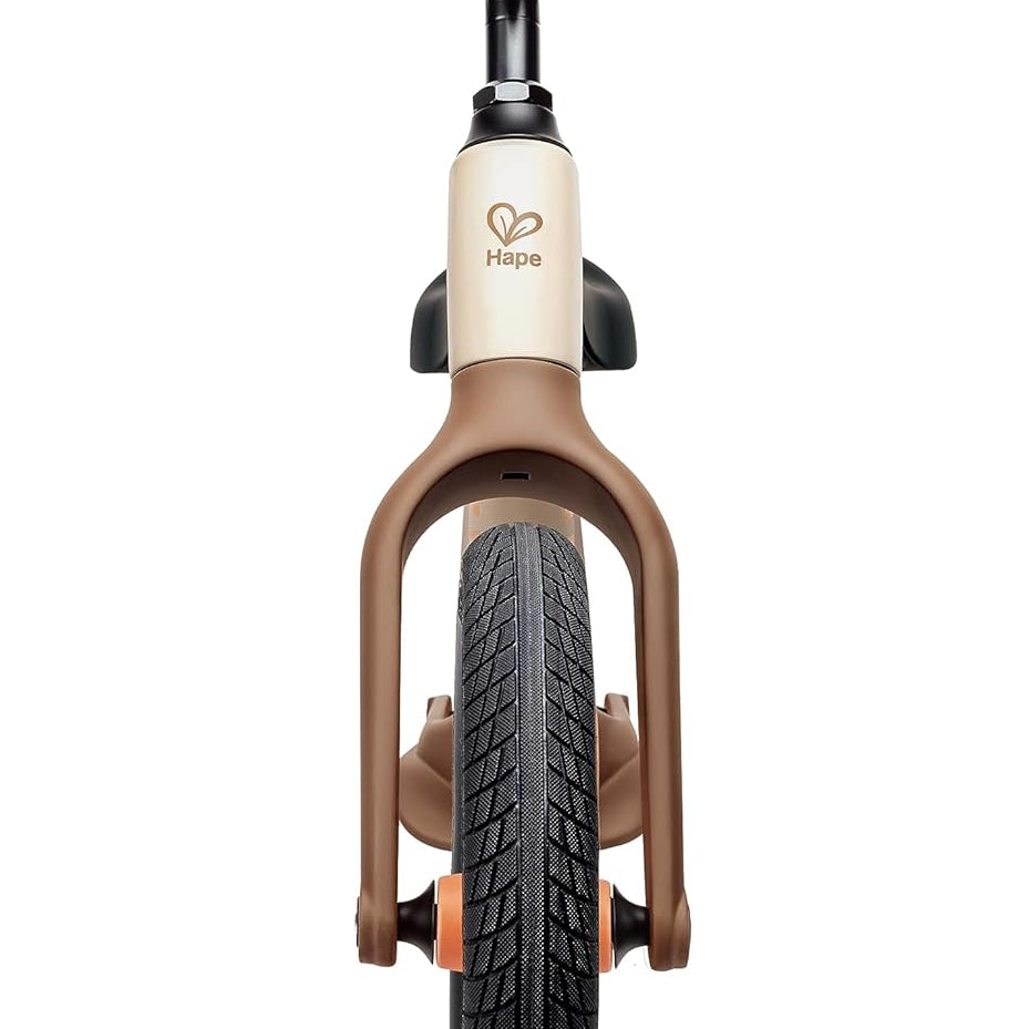 Bicicleta de equilibrio para principiantes, beige