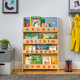 Librero Infantil ABC de Madera