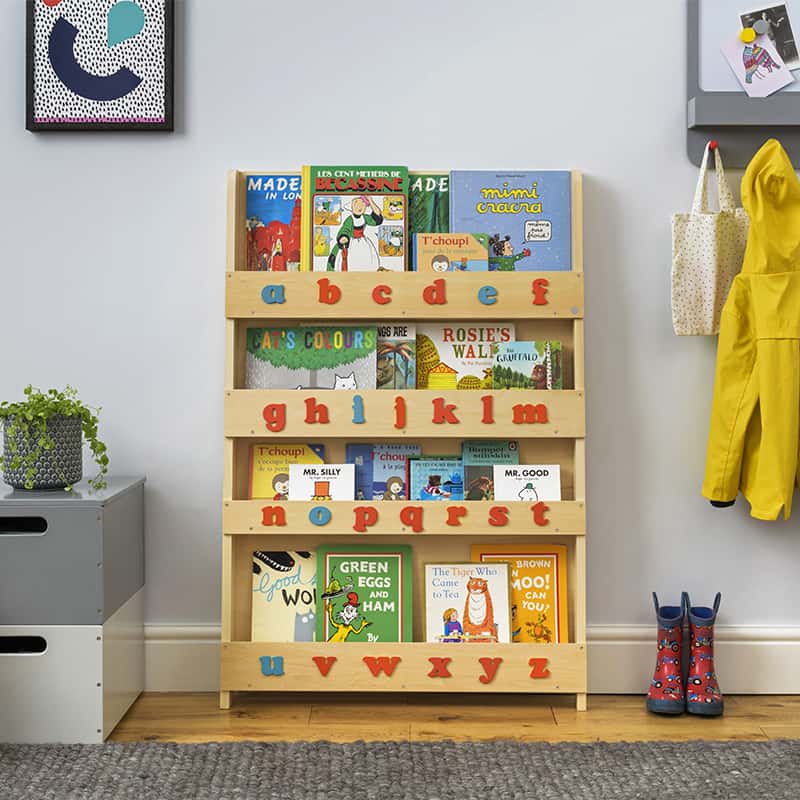Librero Infantil ABC de Madera