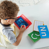 Bloc sensorial para trazar letras