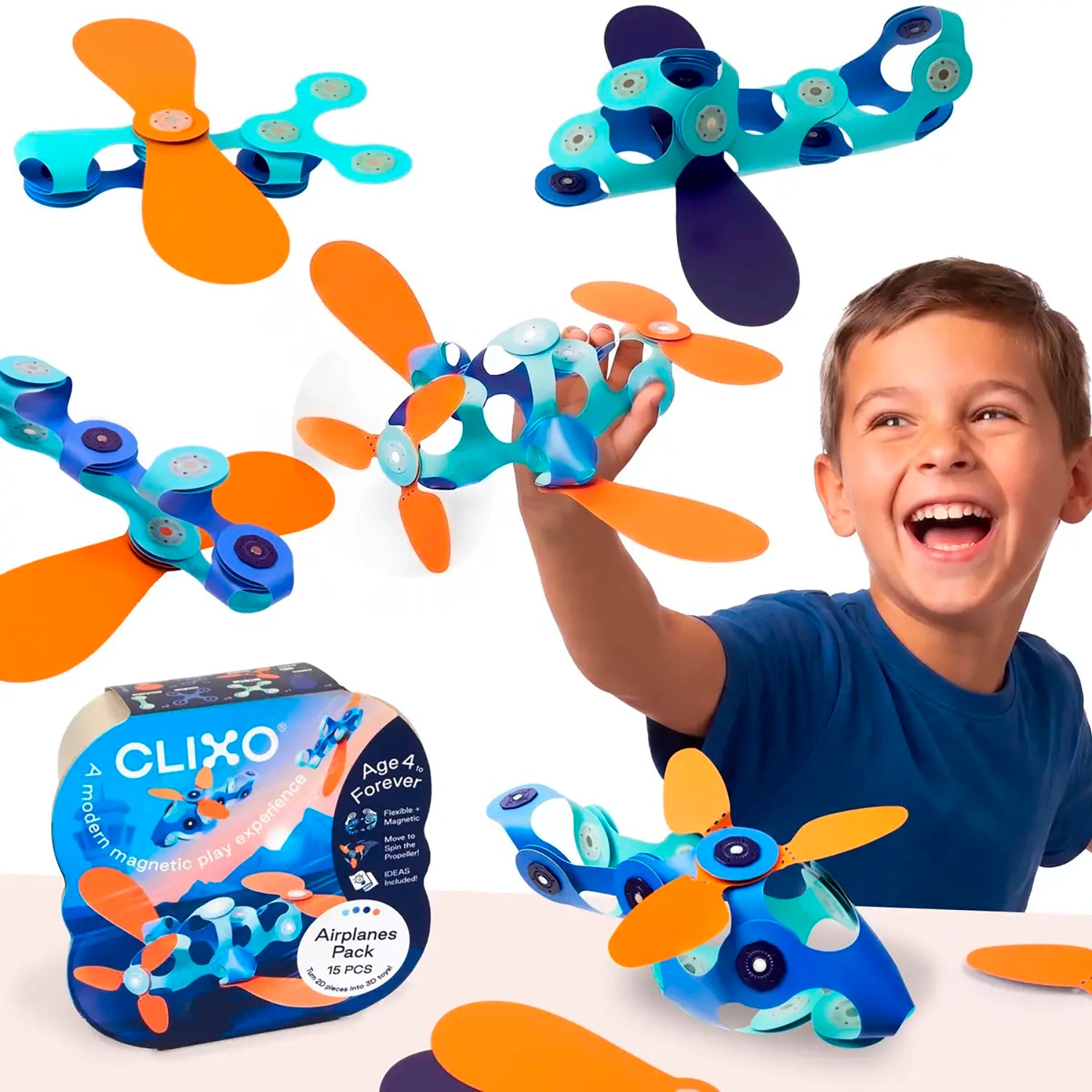 Set magnético de aviones