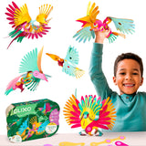Set magnético aves tropicales