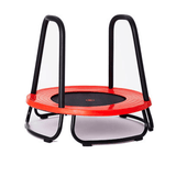 Trampolín con apoyo