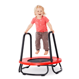 Trampolín con apoyo