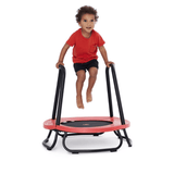 Trampolín con apoyo