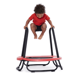 Trampolín con apoyo