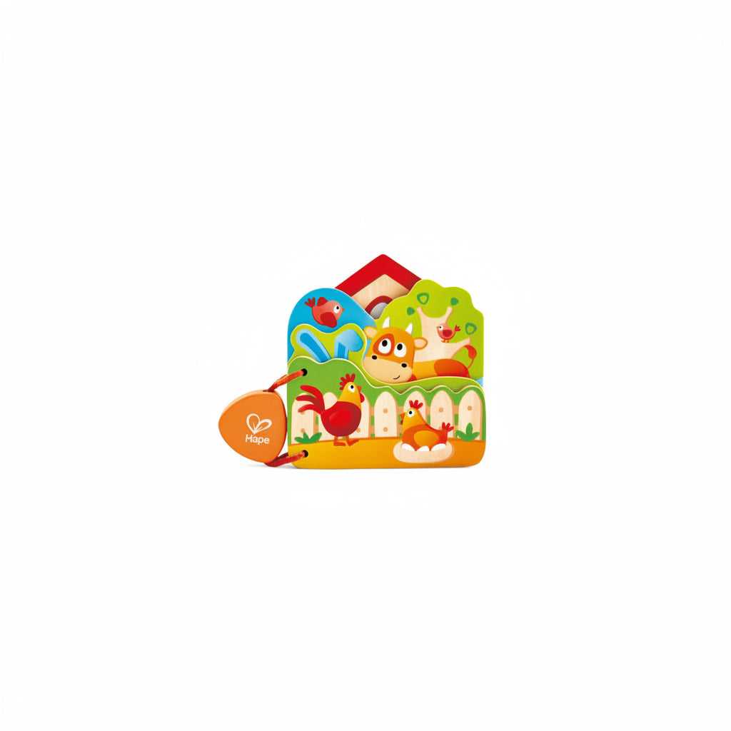 Libro bebé animales de la granja | HAPE | E0046 | Lenguaje Verbal