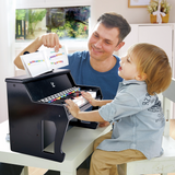 Learn with Lights Piano, Black