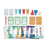 Set de arte con esponja