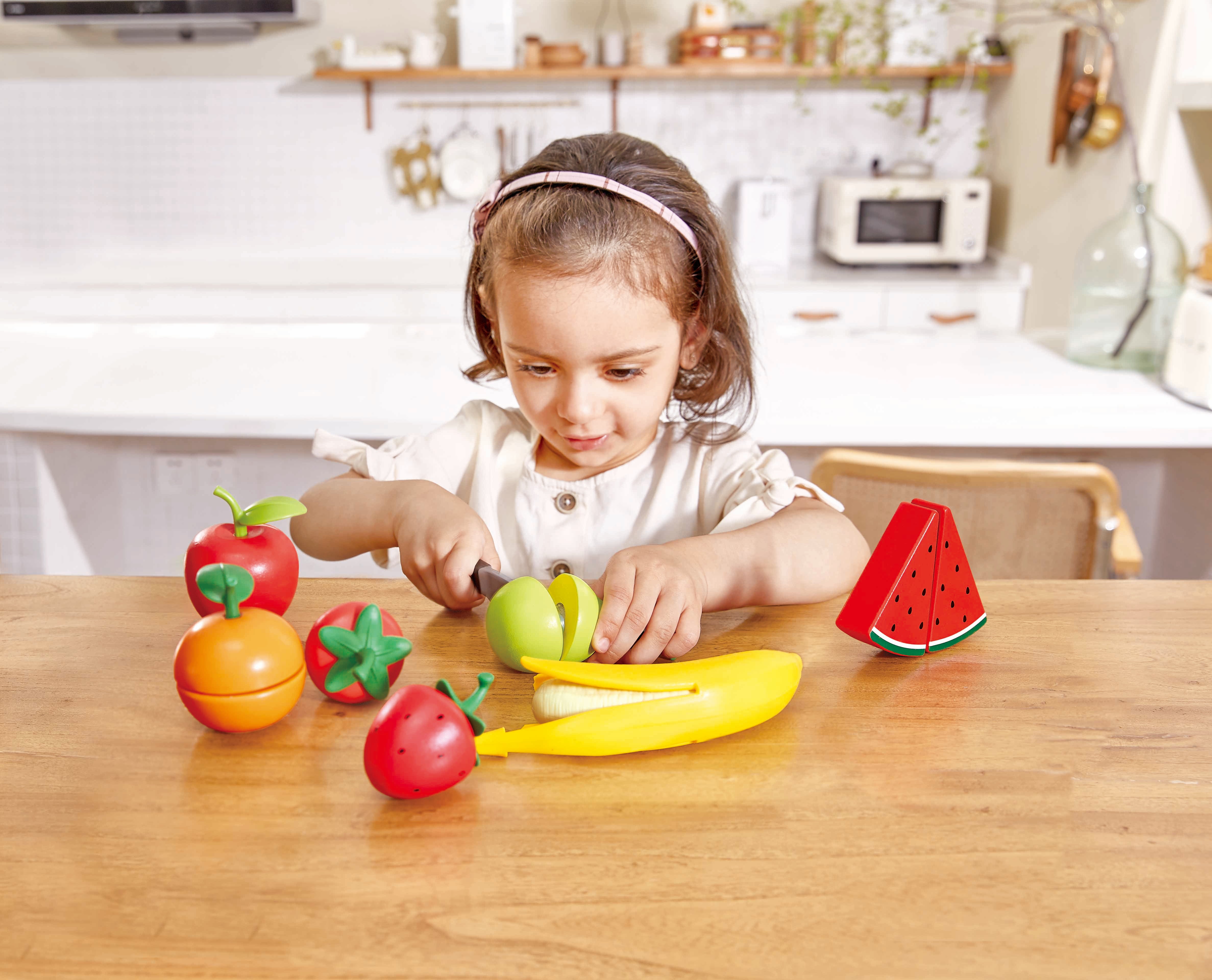 Set de frutas para cortar