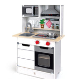 Cocina y parilla con efectos de luz y sonido