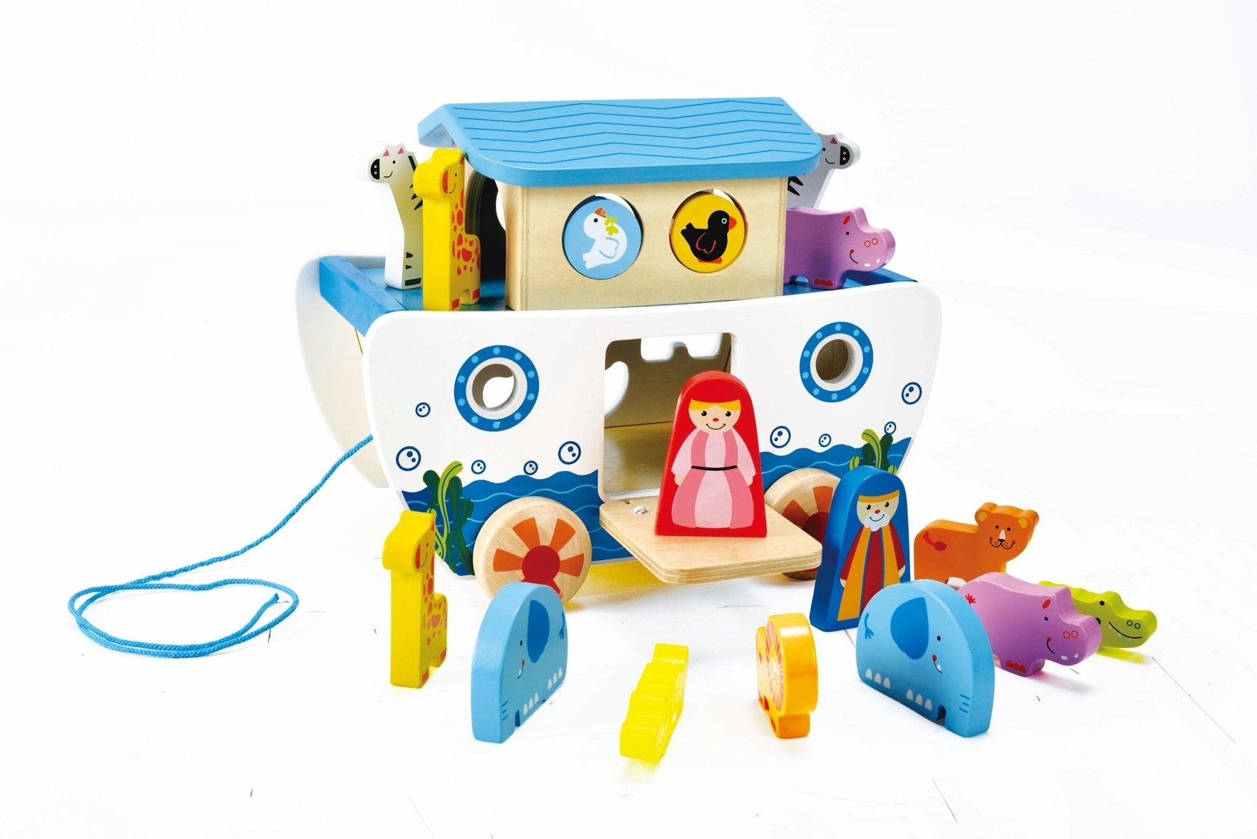 PULL A-LONG NOAH’S ARK | HAPE | E8049
