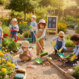 Kit de jardinería bambú