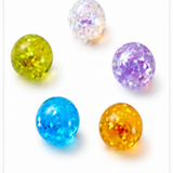 Pelota sensorial con glitter