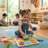 Juego Apilable de Madera