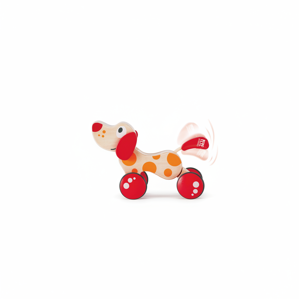 Juego de arrastre perrito | HAPE | E0347 | Identidad y Autonom
