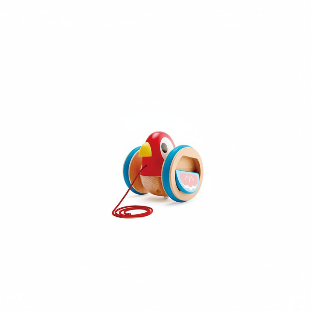 Juego de arrastre pajarito | HAPE | E0360 | Identidad y Autonom