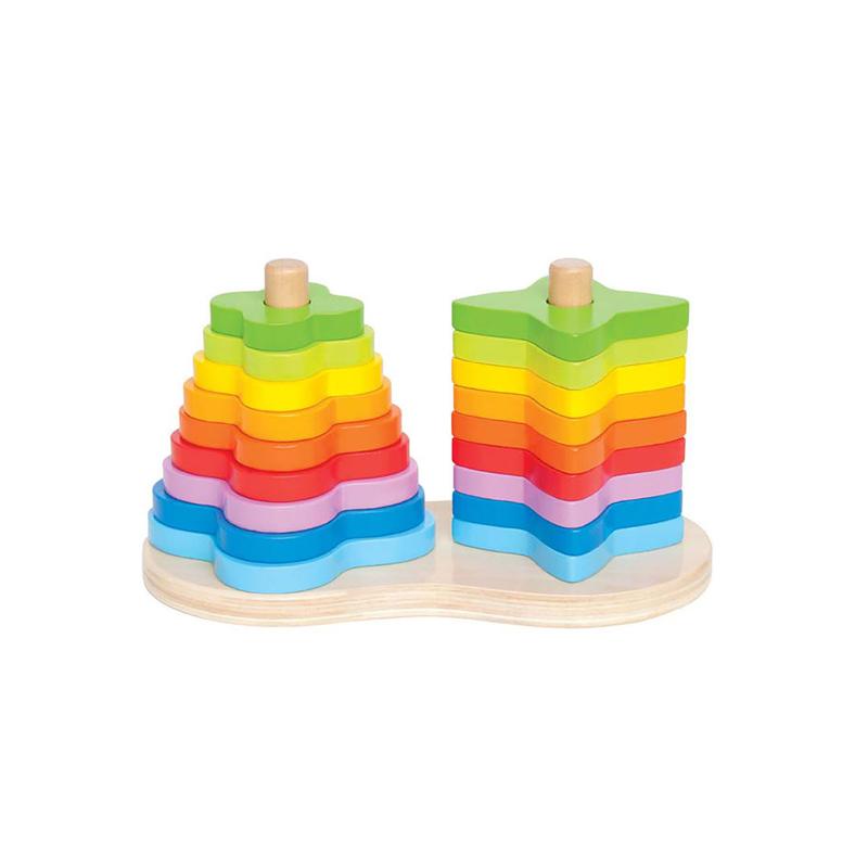 Doble arcoiris apilable | HAPE | E0406 | Identidad y Autonom