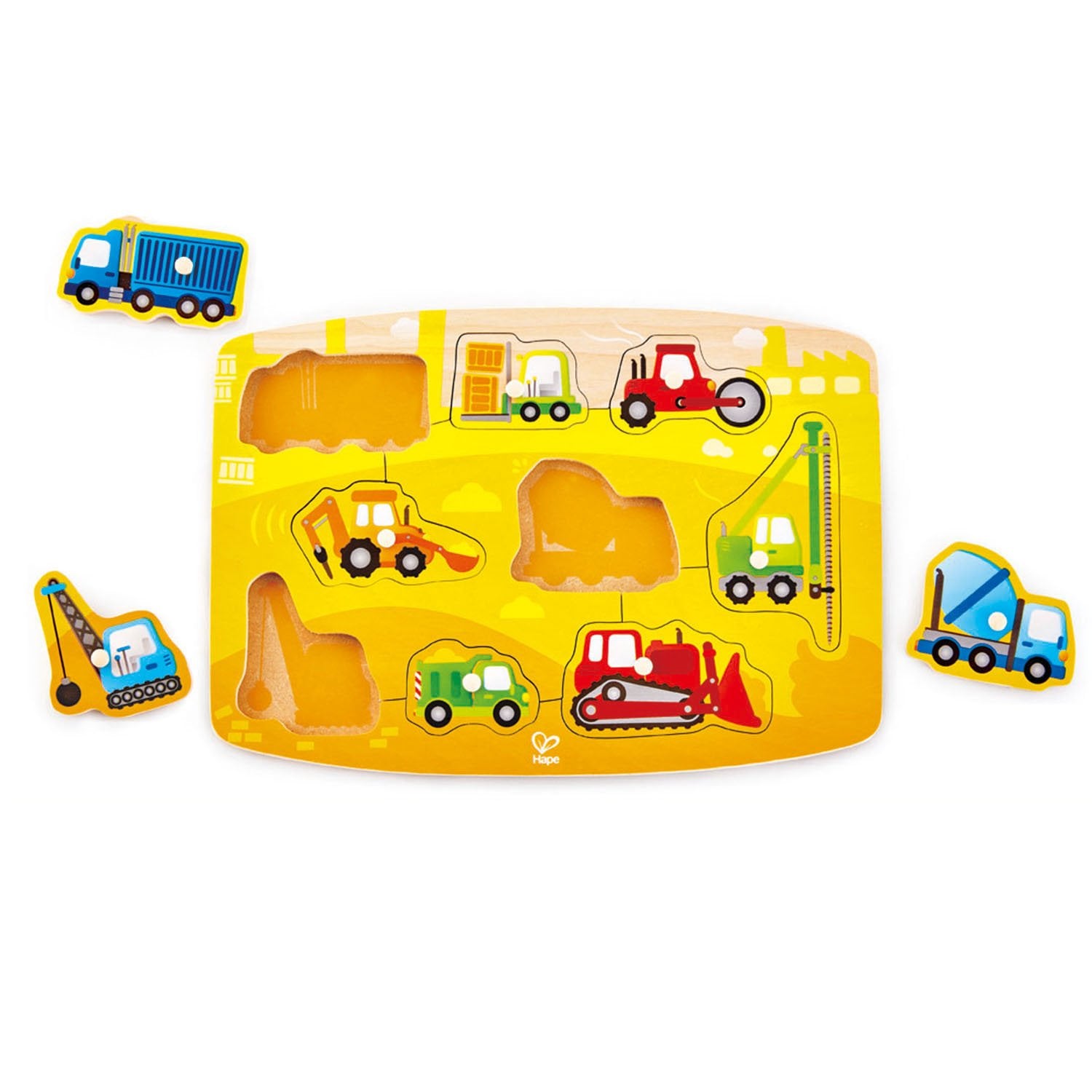Construction peg puzzle | HAPE | E1407 | Corporalidad y Movimiento