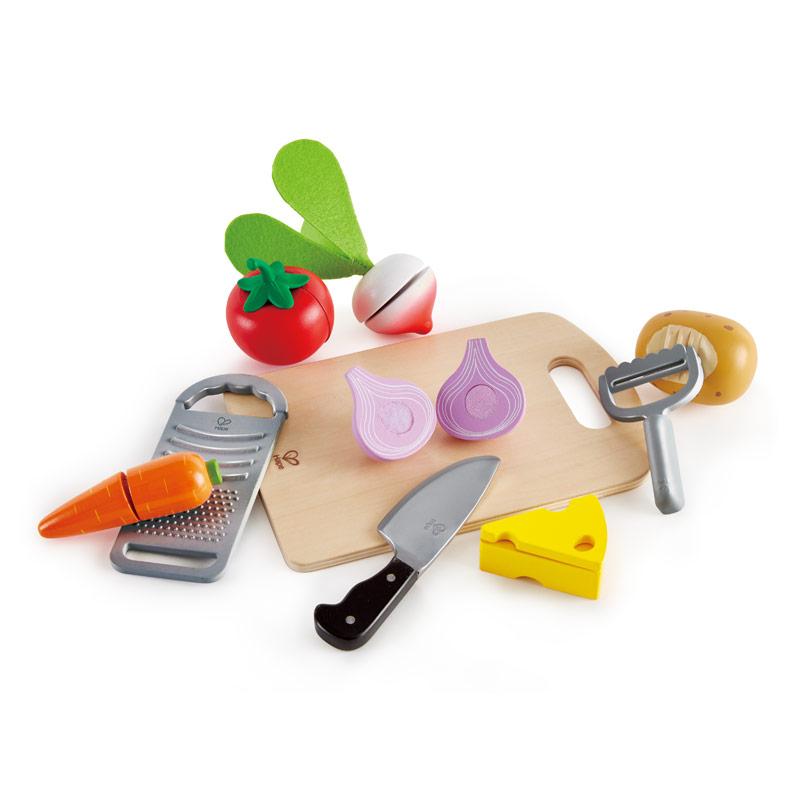 Set de comida para cortar