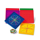Set de 6 geoplanos